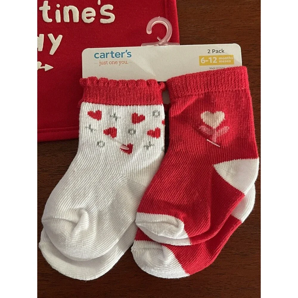 Just One You Carter's 6-12 Months 2 Socks & 